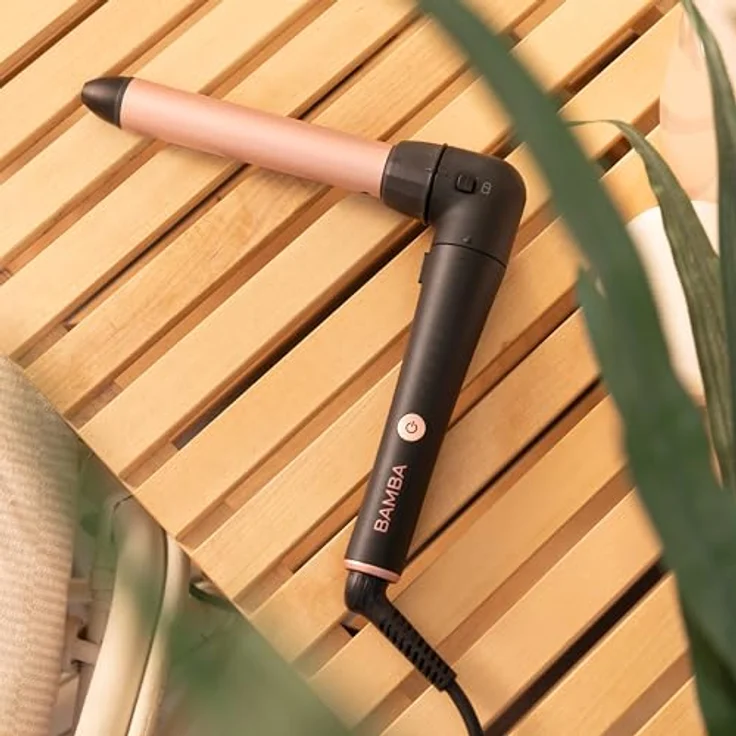 Cecotec SurfCare TwistWaves, Handbetriebener Lockenstab mit 25 mm Durchmesser, 90-Grad-Bogen, 43W, inklusive thermischem Handschuh, Tasche und 2 Clips – Bild 5