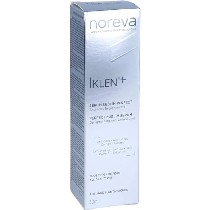 Noreva Iklen+ Serum 30 ml, mit Anti-Aging Wirkung für eine straffe Haut, reduziert Pigmentflecken – Bild 5