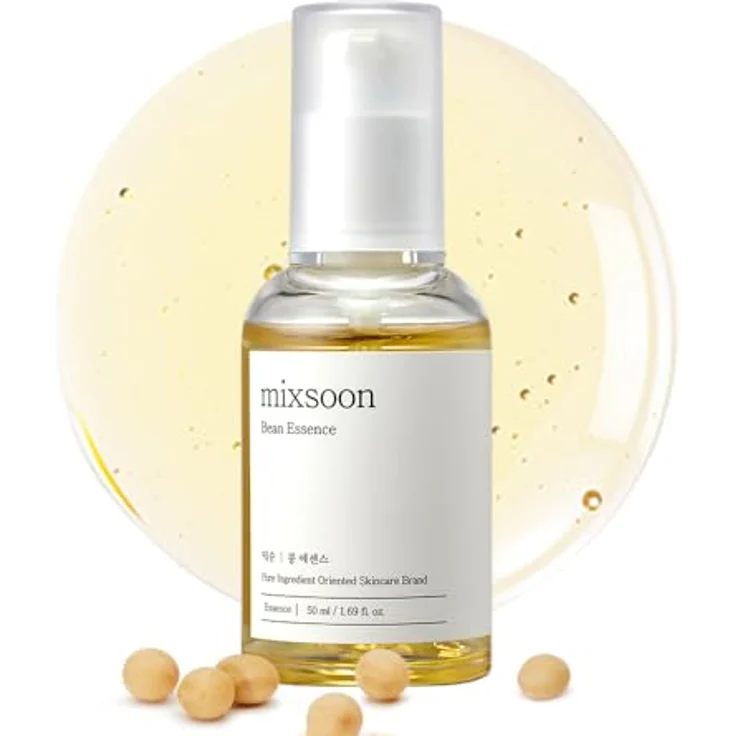 mixsoon Bohnenessenz 1,69 fl oz 50 ml | Natürliches fermentiertes Sojabohnenserum zur Befeuchtung und Pflege der Haut | Tierversuchsfrei – Bild 1