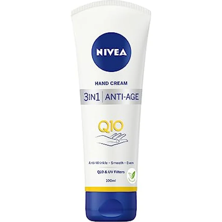NIVEA Q10 Anti-Age Care Handcreme, 100 ml, feuchtigkeitsspendend, regeneriert die Haut, für Damen – Bild 1