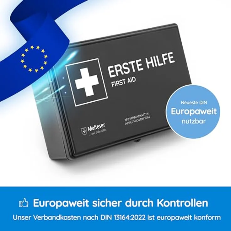 Flexeo KFZ Verbandkasten inkl. Füllung nach DIN 13164 – Bild 6
