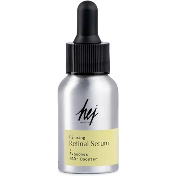 Hej Organic Firming Retinal Serum, Anti-Aging-Gesichtsserum mit Exosomen & NAD+ Booster für reifere Haut, 30 ml – Bild 1