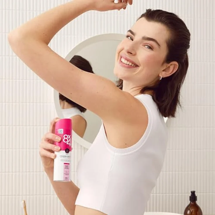 Hidrofugal 8X4 Frozen Berry Deospray, Deodorant mit fruchtig-floralem Duft, erfrischendes Deo ohne Aluminium (ACH) mit 48h Schutz (150 ml) – Bild 3