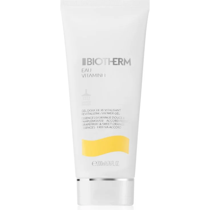 Biotherm Eau Vitaminée, reinigendes Duschgel für Damen, 200 ml, spendet intensiv Feuchtigkeit
