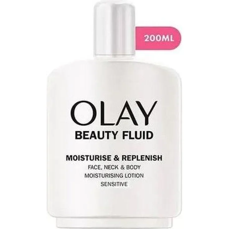 Olay Beauty Fluid Fluido Facial Hidratante, feuchtigkeitsspendendes Gesichtsfluid, 200 ml
