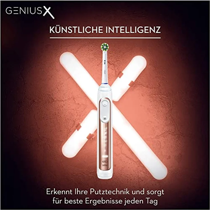 Oral-B Oral-B Genius X Elektrische Zahnbürste, roségold – Bild 5