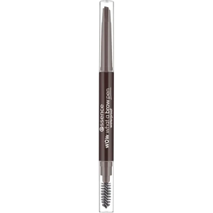 essence wow what a brow pen waterproof, Eye Pencil, Augenbrauenstift, Nr. 04 Black-Brown, braun, sofortiges Ergebnis, matt, vegan, wasserfest, Mikroplastik Partikel frei (0,2g) – Bild 3