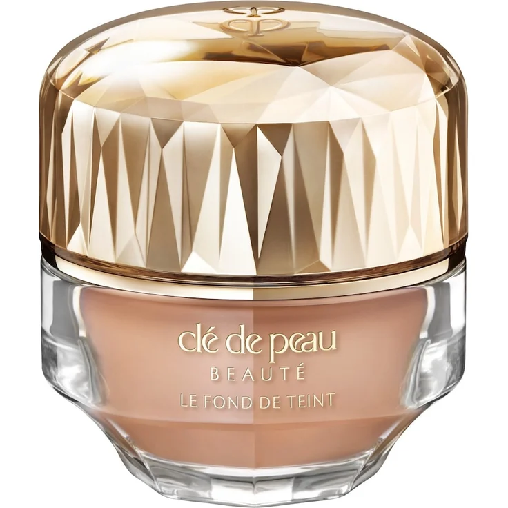 Clé de Peau Beauté Foundation B50, 28 ml, luxuriöse Make-up-Formel mit Blur Perfection Technology und feuchtigkeitsspendendem Illuminating Complex EX