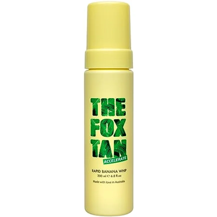 The Fox Tan - Rapid Banana Whip - Bräunungsbeschleuniger ohne Selbstbräuner, Melanin Booster für Gesicht und Körper, für Sonne und Solarium, 200 ml – Bild 1
