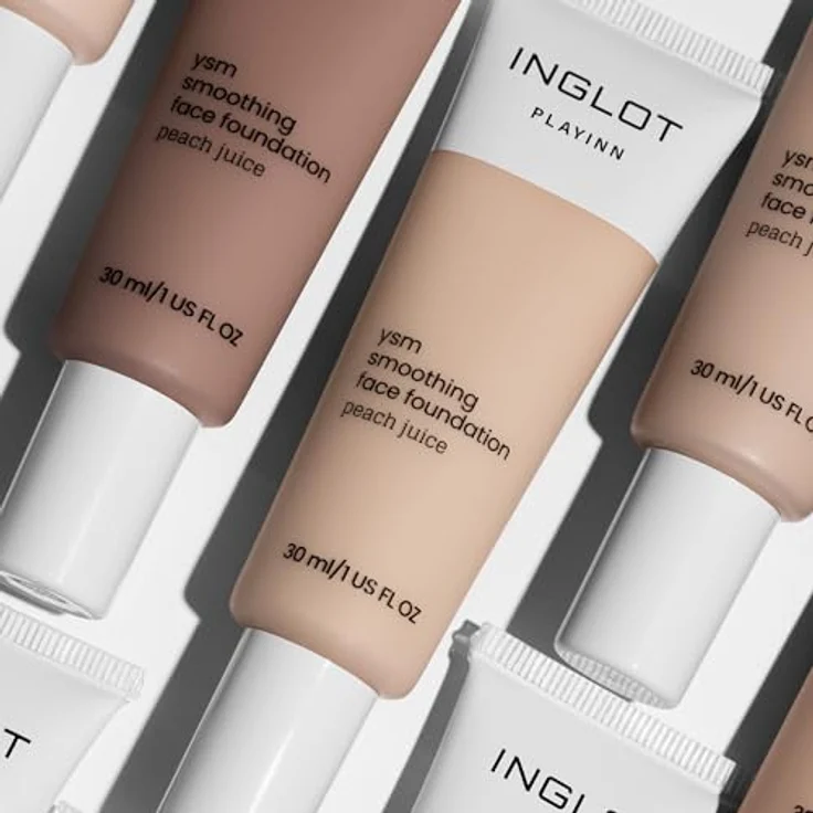 Inglot PlayInn YSM, glättende Foundation für fettige und Mischhaut, Farbton 41, 30 ml – Bild 5