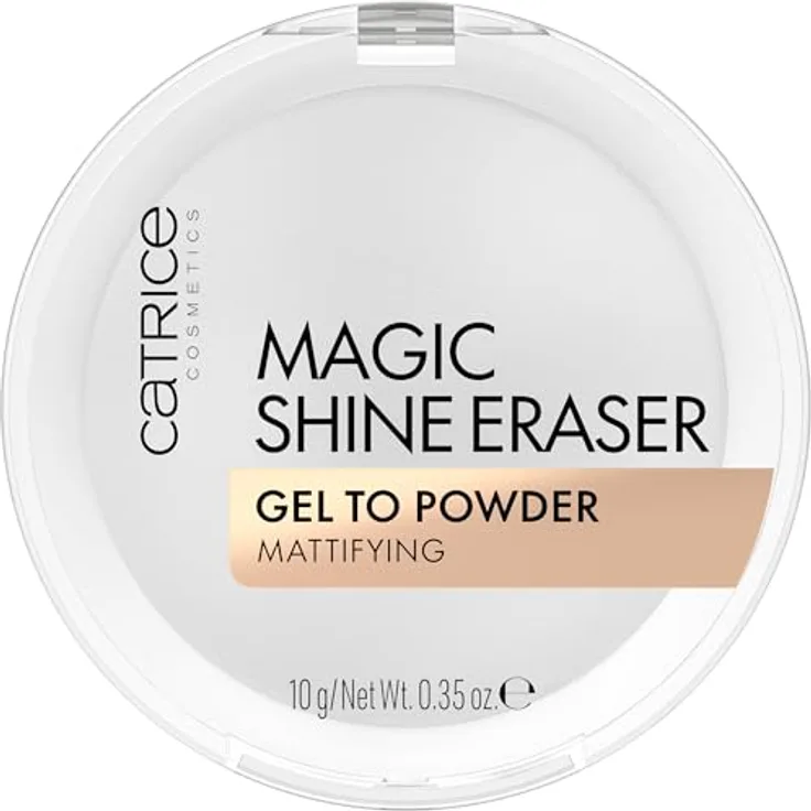 Catrice Magic Shine Eraser Gel To Powder, mattierendes Puder mit Gel-Textur, Farbton 010 Camera Ready, 10 g, vegan und mikroplastikfrei