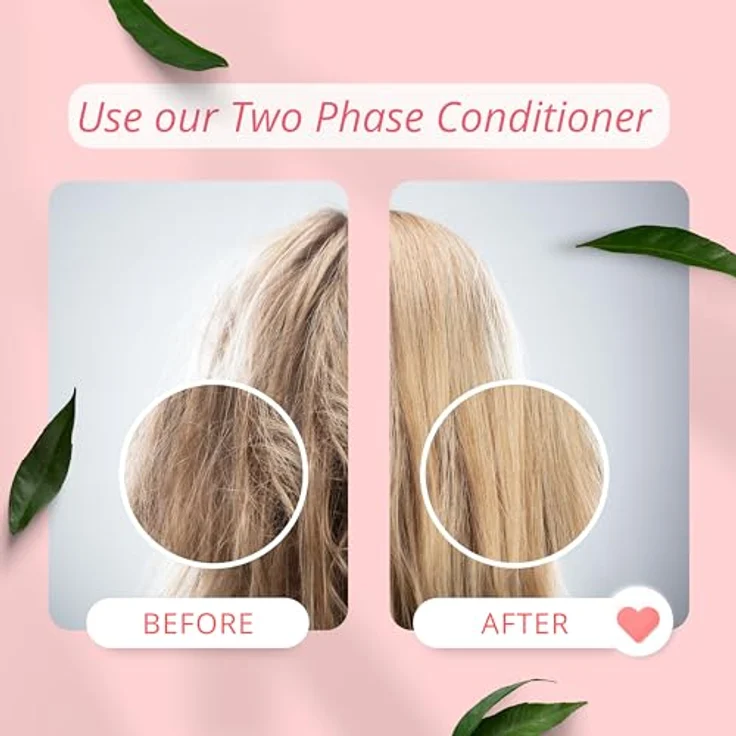 MORFOSE Keratin 2 Phase Conditioner Spray 220ml - Haarpflegespülung für stark geschädigtes und überstrapaziertes Haar - Umstrukturierung, Nährend, entwirrend, Hitzeschutz – Bild 4