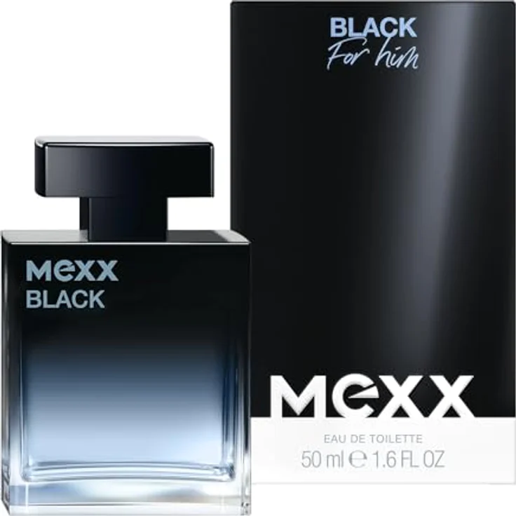 Mexx Black Man Eau de Toilette 50ml, holzig-aquatischer Duft mit schwarzen Pfeffer und Zedernholz – Bild 2