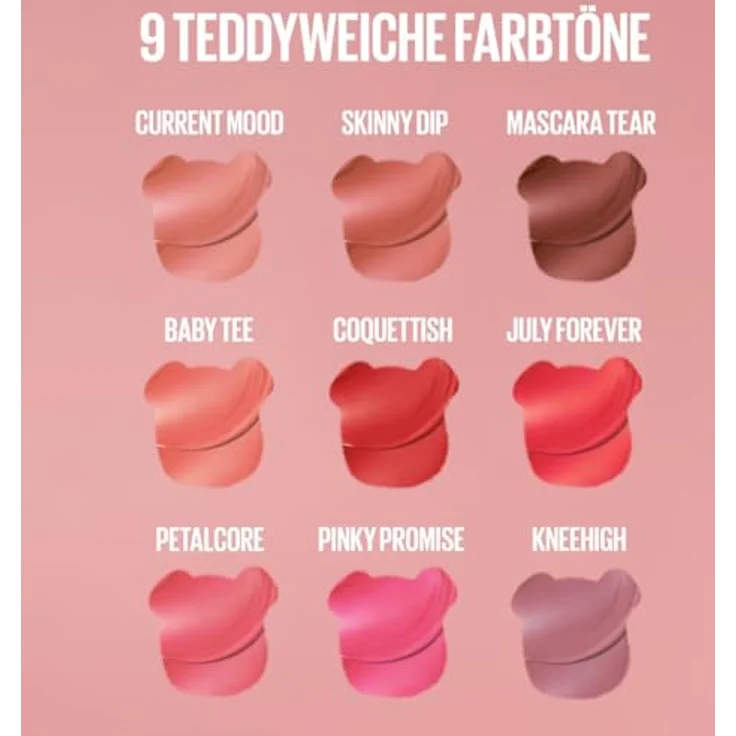 Maybelline New York Superstay Teddy Tint Lippenstift 100 Kitten Heel, soft-matte Formel mit langanhaltender Wirkung und ohne Abfärben – Bild 6