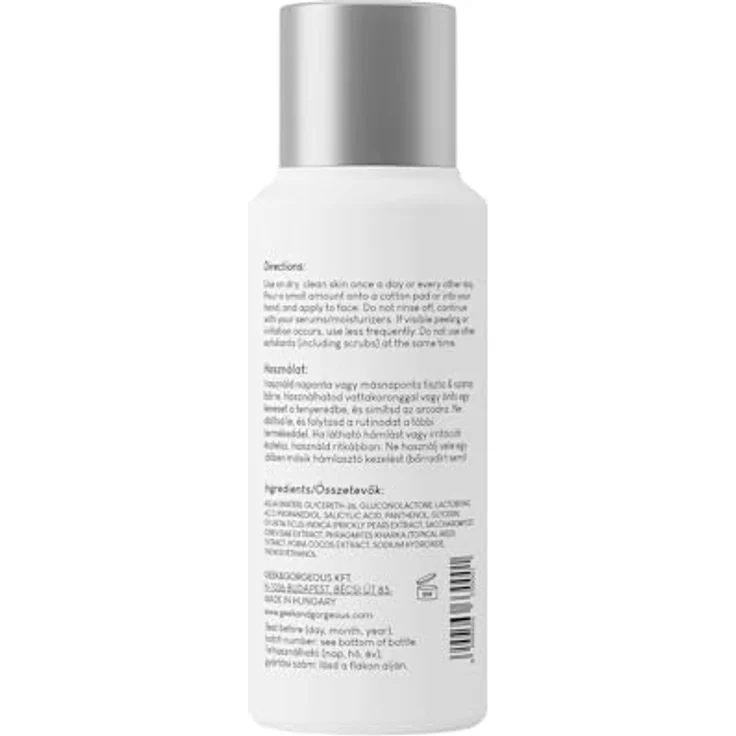 Geek & Gorgeous Calm Down – Sanftes Gesichtspeeling mit 3,2% PHA & 0,8% BHA, klärend und beruhigend für empfindliche Haut – 100 ml – Bild 4