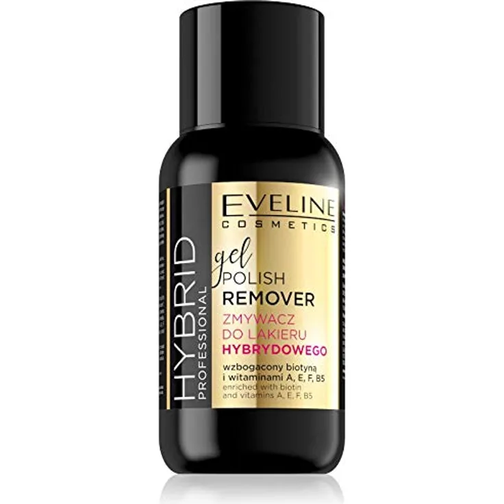 Eveline Gel Polish Remover Hybrid Profi mit Biotin und Vitamin A 150 ml