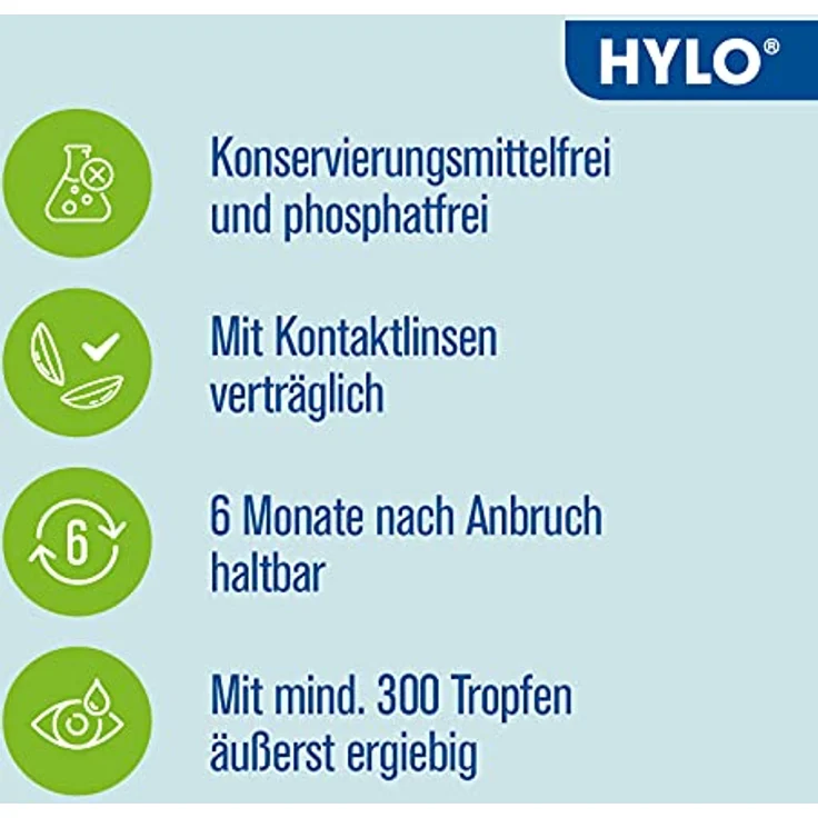 HYLO FRESH Augentropfen bei trockenen Augen mit Hyaluronsäure und Euphrasia Urtinktur, 10 ml – Bild 4