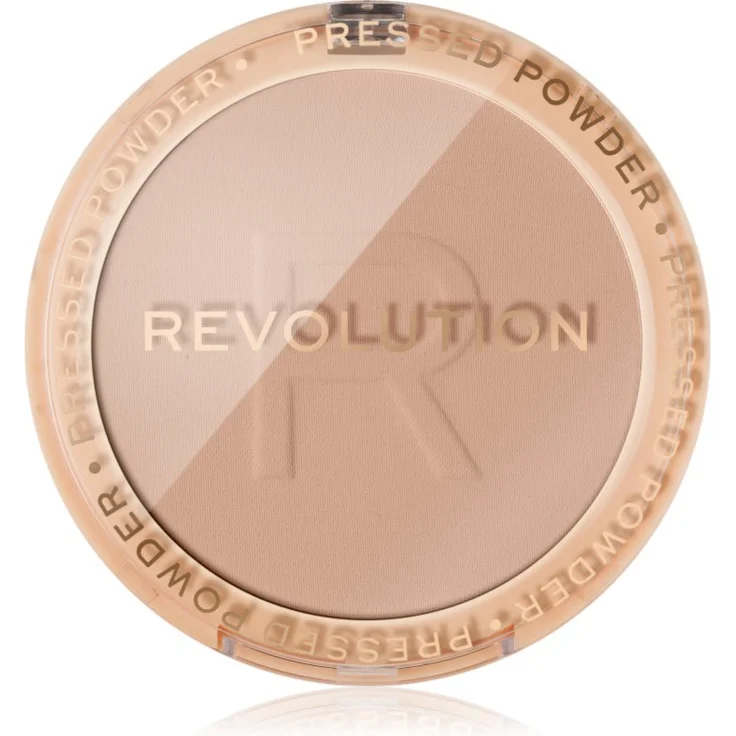 Makeup Revolution Reloaded, feiner Kompaktpuder, mattierendes Finish, Farbton Vanilla, 6 g