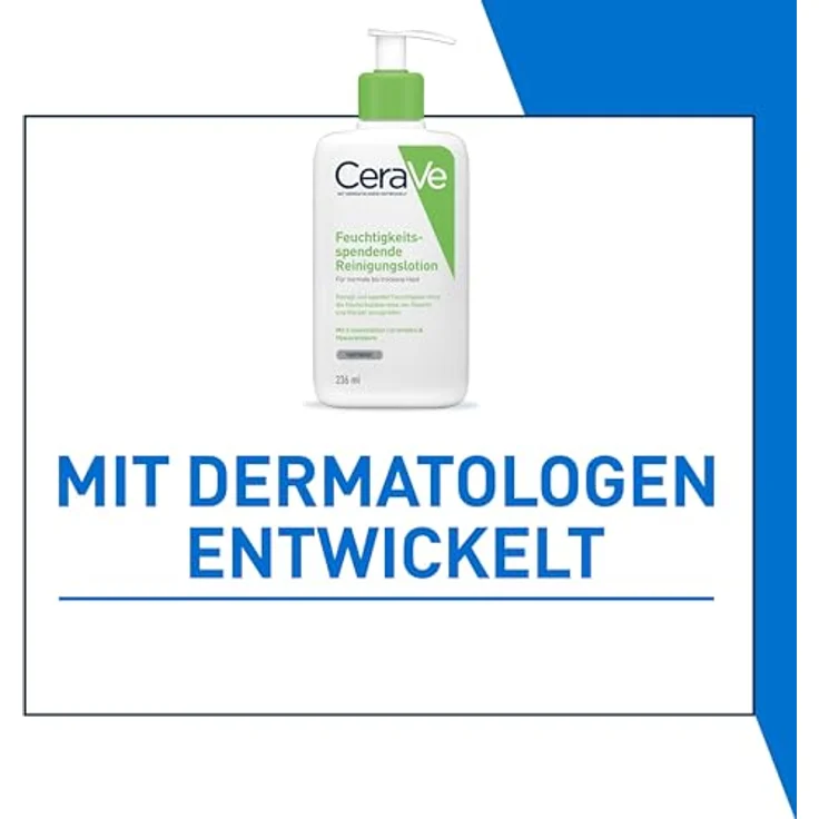 CeraVe feuchtigkeitsspendende Reinigungslotion Reinigungslotion 236 ml mit reinigender Wirkung – Bild 4