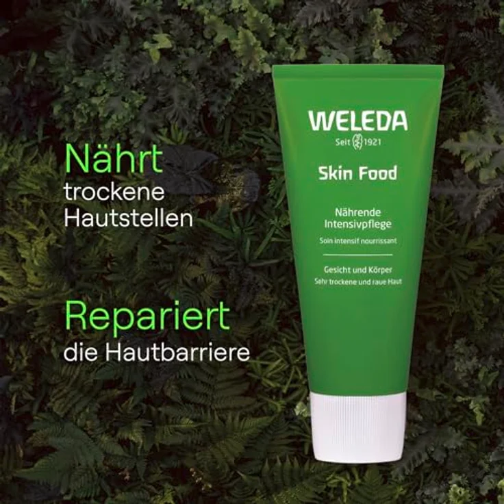 WELEDA Bio Skin Food Feuchtigkeitscreme 30ml - reichhaltige Naturkosmetik für trockene Haut mit Heilpflanzenauszügen – Bild 1