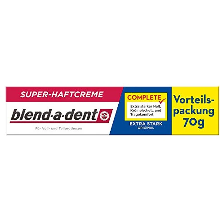 Blend-a-dent Complete Original Super-Haftcreme 3er Pack 3 x 70 g Haftcreme – Bild 6