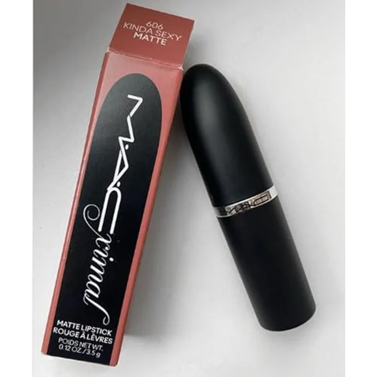 MAC Cosmetics MACximal Silky Matte Lipstick Kinda Sexy, Mattierender Lippenstift mit hoher Pigmentierung, 3,5 g – Bild 7