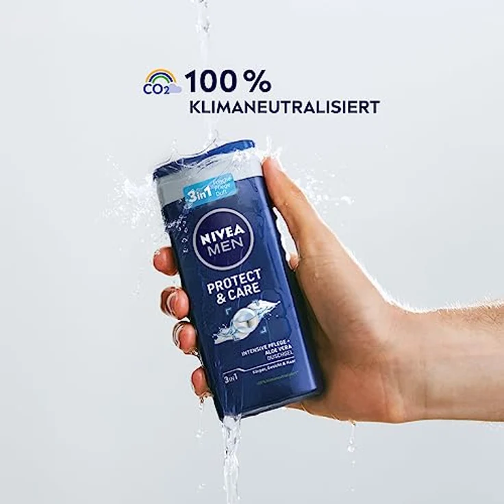 Nivea Dusch Men Protect & Care, Haarshampoo für Männer, 250ml – Bild 5
