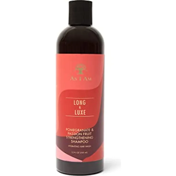 As I Am Long & Luxe Stärkendes Shampoo, 12oz (355 ml) für kräftiges und gesundes Haar