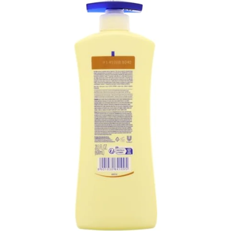 Vaseline Intensive Care Essential Healing Bodylotion, 2x 600ml, reichhaltig, nicht fettend, spendet Feuchtigkeit, klinisch getestet – Bild 3