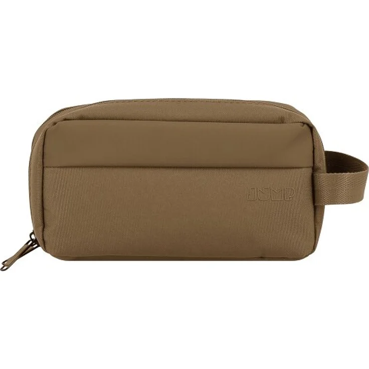 Jump Dunaa Kulturbeutel, 22 cm, 100% Polyester, Farbe dunkel Sand