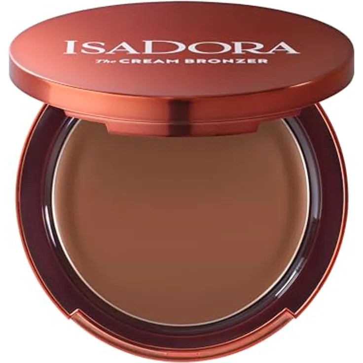 IsaDora The Cream Bronzer 52 Deep – Veganes Bronzing Make-up für sonnengeküssten Teint, konturierbar, tierversuchsfrei, parfümfrei