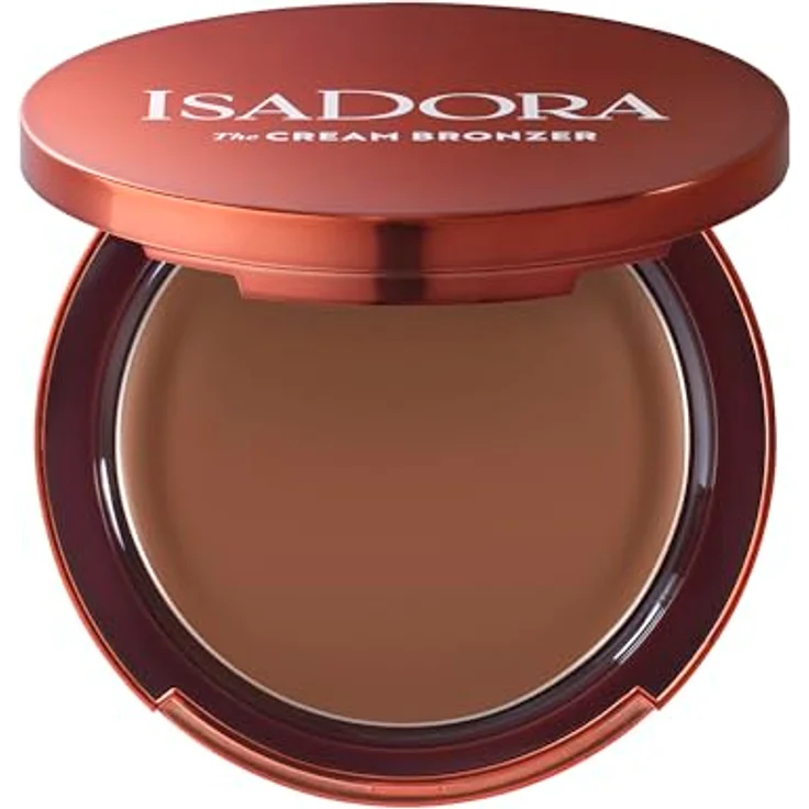 IsaDora The Cream Bronzer 52 Deep – Veganes Bronzing Make-up für sonnengeküssten Teint, konturierbar, tierversuchsfrei, parfümfrei – Bild 1