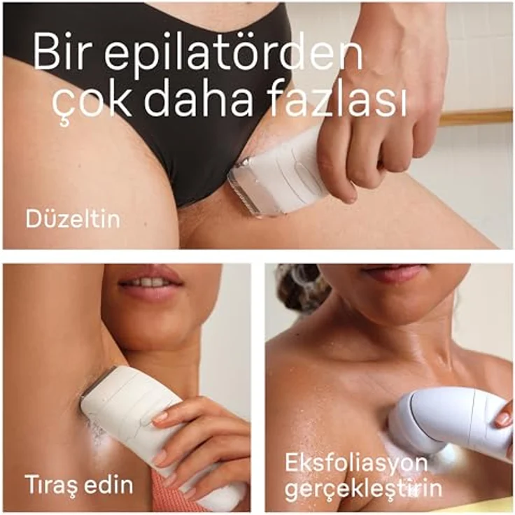Braun Silk-épil 7 SE7-060, Epilierer mit 40 MicroGrip-Pinzette, SmartLight, nass und trocken, umfangreiches Zubehör – Bild 7