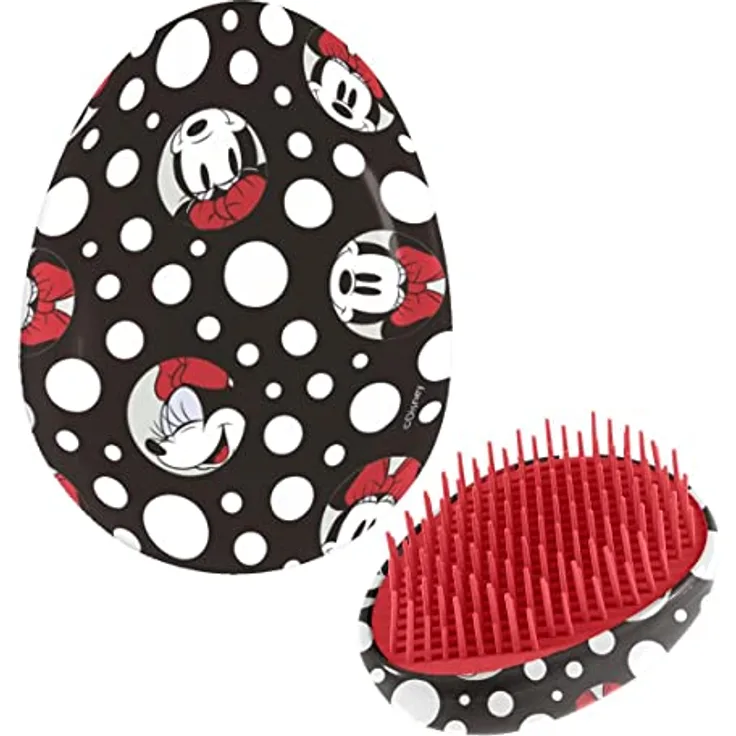 CERDÁ LIFE'S LITTLE MOMENTS - Minnie Mause Oval Haarbürste - für Mädchen und Damen - Haar Entwirrungskamm