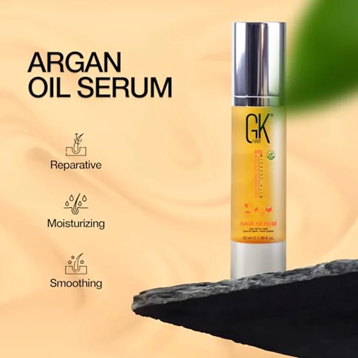 GK Hair Serum, verfeinerndes Haarserum, 50 ml für seidige Geschmeidigkeit und Glanz – Bild 9