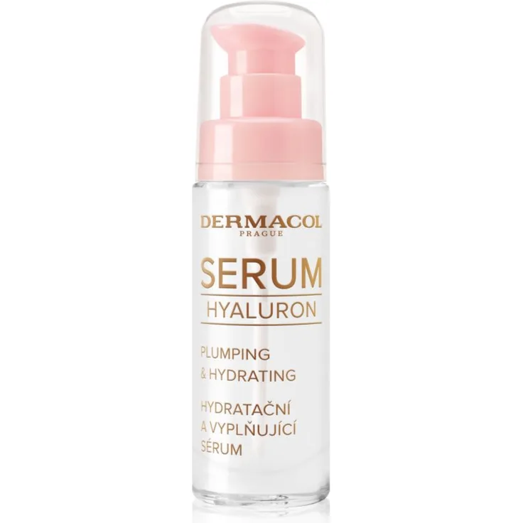 Dermacol Hyaluron Serum, Gesichtsserum mit festigender Wirkung und intensiv feuchtigkeitsspendender Hyaluronsäure, 30 ml