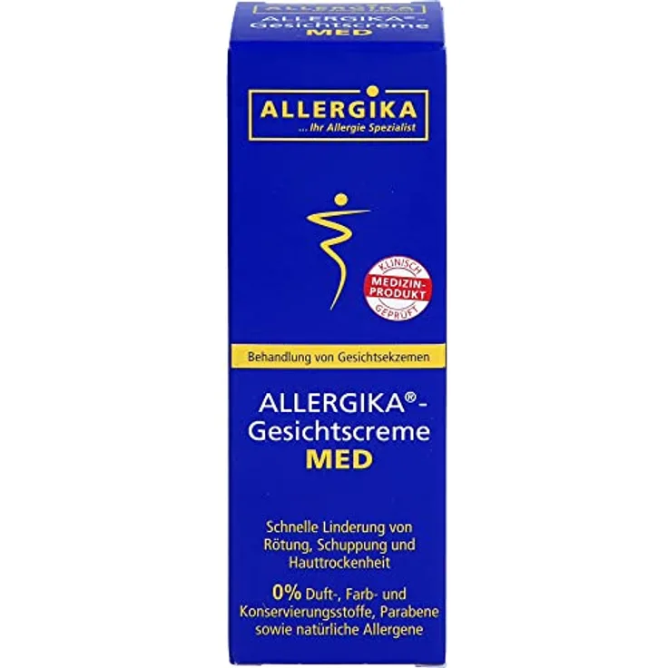 Allergika Gesichtscreme MED, 50 ml - Hautpflege für empfindliche Haut