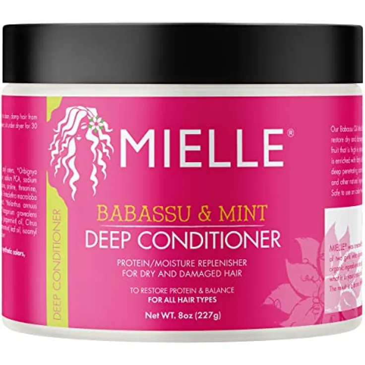 Mielle Organics Babassu & Mint Deep Spülung mit Protein, 227 g