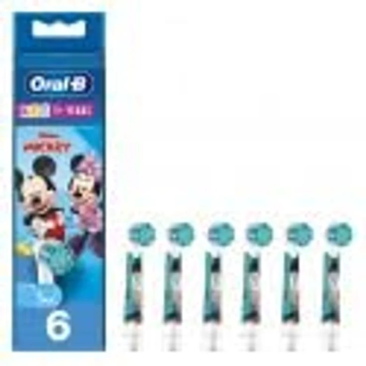 Oral-B, Zahnbürstenkopf, Kids Mickey (6 x) – Bild 2