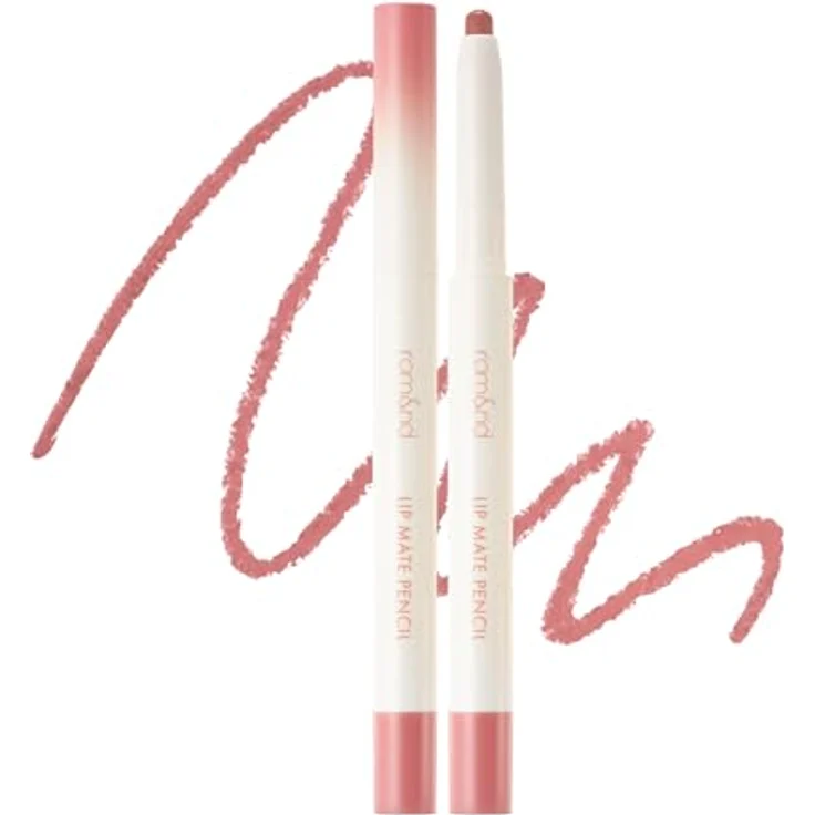 rom&nd Lippen-Mate-Stift (04 FIG BREEZE) | Lippenkonturenstift mit wischfester Textur und natürlichem Verblenden, 13g – Bild 1