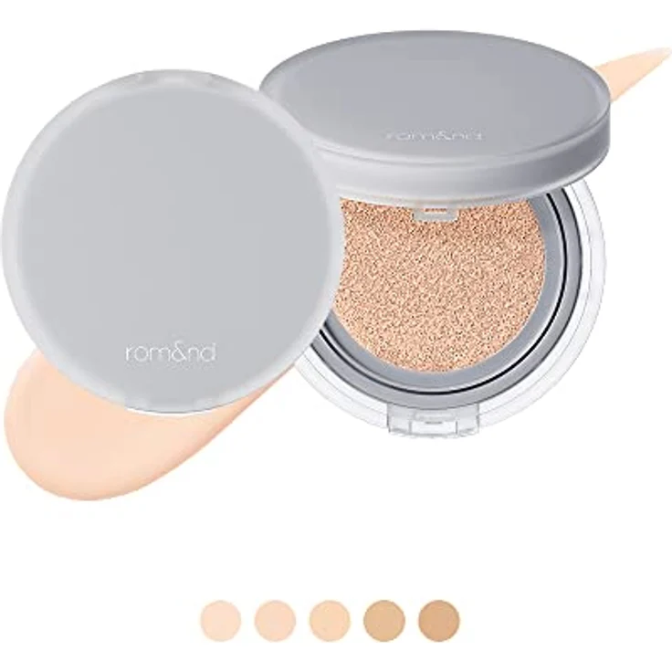 rom&nd Nu Zero Cushion, leicht schützendes Make-up im Schwamm zur Hautverjüngung, Farbton 03 Natural, 15 g – Bild 6