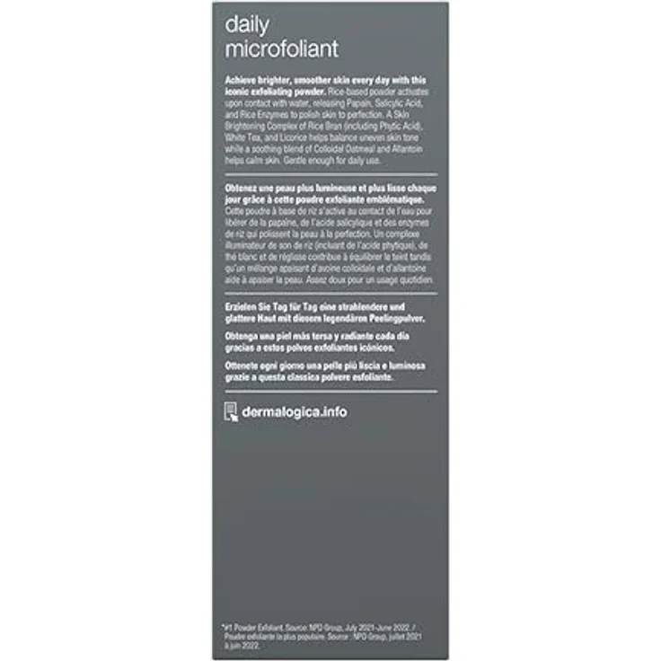 Dermalogica Exfoliants Daily Microfoliant Peeling 74 g, für alle Hauttypen geeignet – Bild 4
