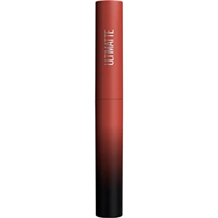 Maybelline New York Matter Lippenstift, Intensive Farbe und angenehmer Tragekomfort, Color Sensational Ultimatte, Farbe: Nr. 899 More Rust (Rot Braun), 1 x 2 g