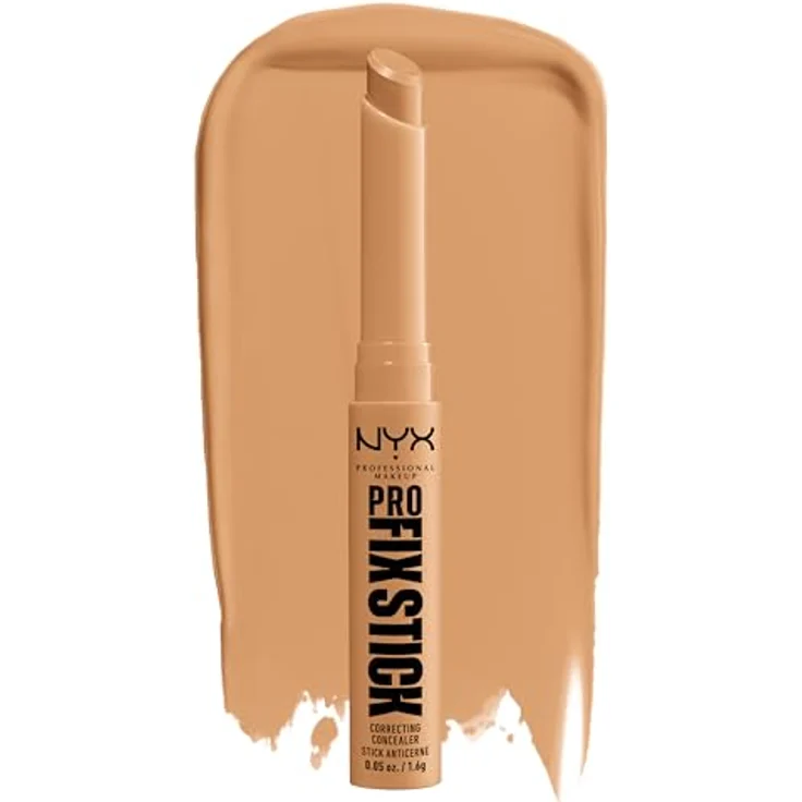 NYX Professional Makeup Pro Fix Stick, Concealer für einheitliche Hautfarbe, Farbton 10 Golden, 1,6 g – Bild 1