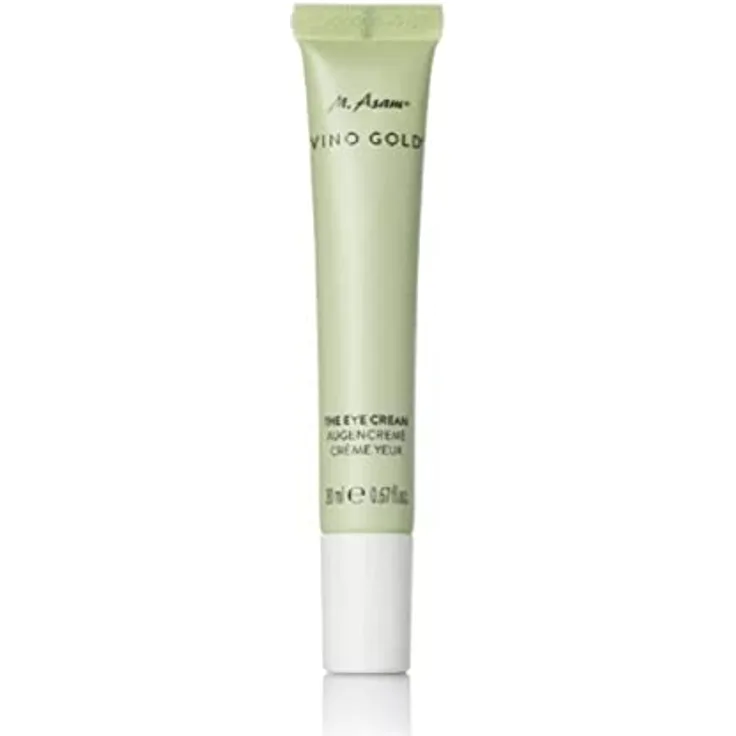 M. Asam VINO GOLD Augencreme (20 ml) – Parfümfreie Augenpflege gegen Augenschatten & Für eine geglättete, gestraffte & regenerierte Augenpartie, reduziert die Faltentiefe, Augenpflege mit Hyaluron