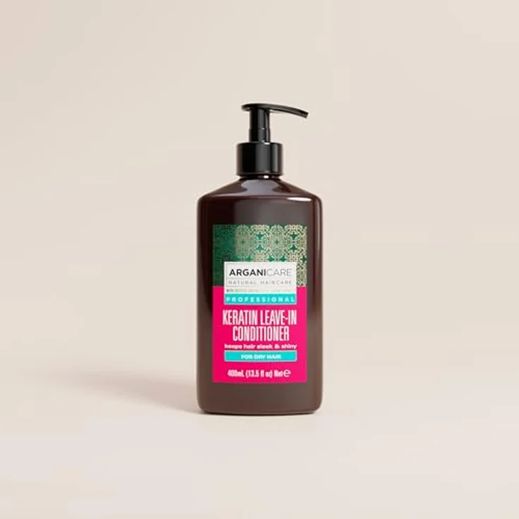 ArganiCARE Conditioner ohne Ausspülen Keratin For Dry Hair 400 ml – Bild 2