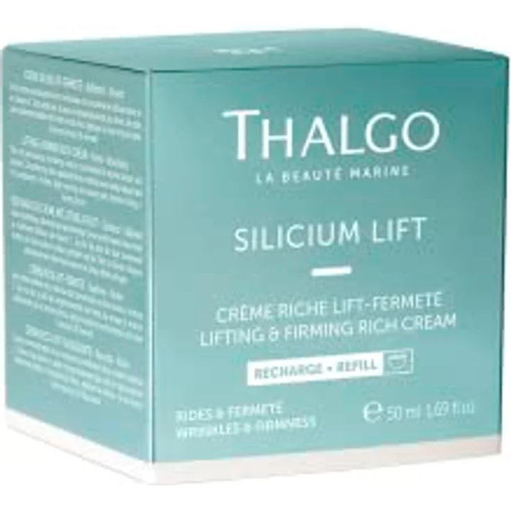 Thalgo Reichhaltige Intensivcreme mit Lifting-Effekt, 50 ml, Silizium Lift, Gesichtscreme mit Mariner Siliziumkomplex, strafft und reduziert Falten – Bild 2