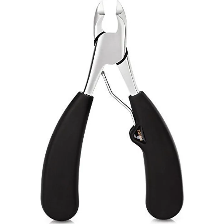 BEZOX - Präzision Fußnagel knipser Nagelzange Für Dicke Und Eingewachsene Fußnägel W/Metal Box