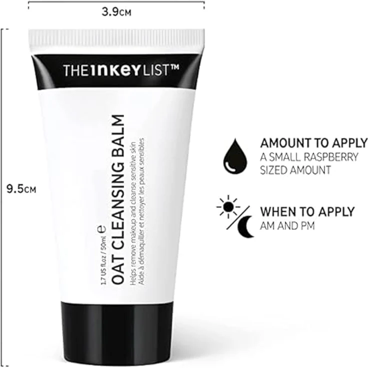 The INKEY List Oat Cleansing Balm zum Entfernen von Make-up und zur Reinigung empfindlicher Haut 150 ml – Bild 3