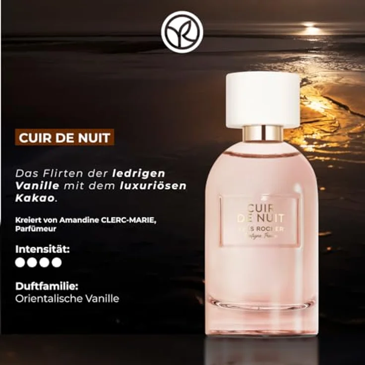 Yves Rocher Cuir de Nuit – PLEINES NATURES – Eau de Parfum mit Vanille – Kraftvoll und sensibel, geheimnisvoll und strahlend – 100ml – Bild 3